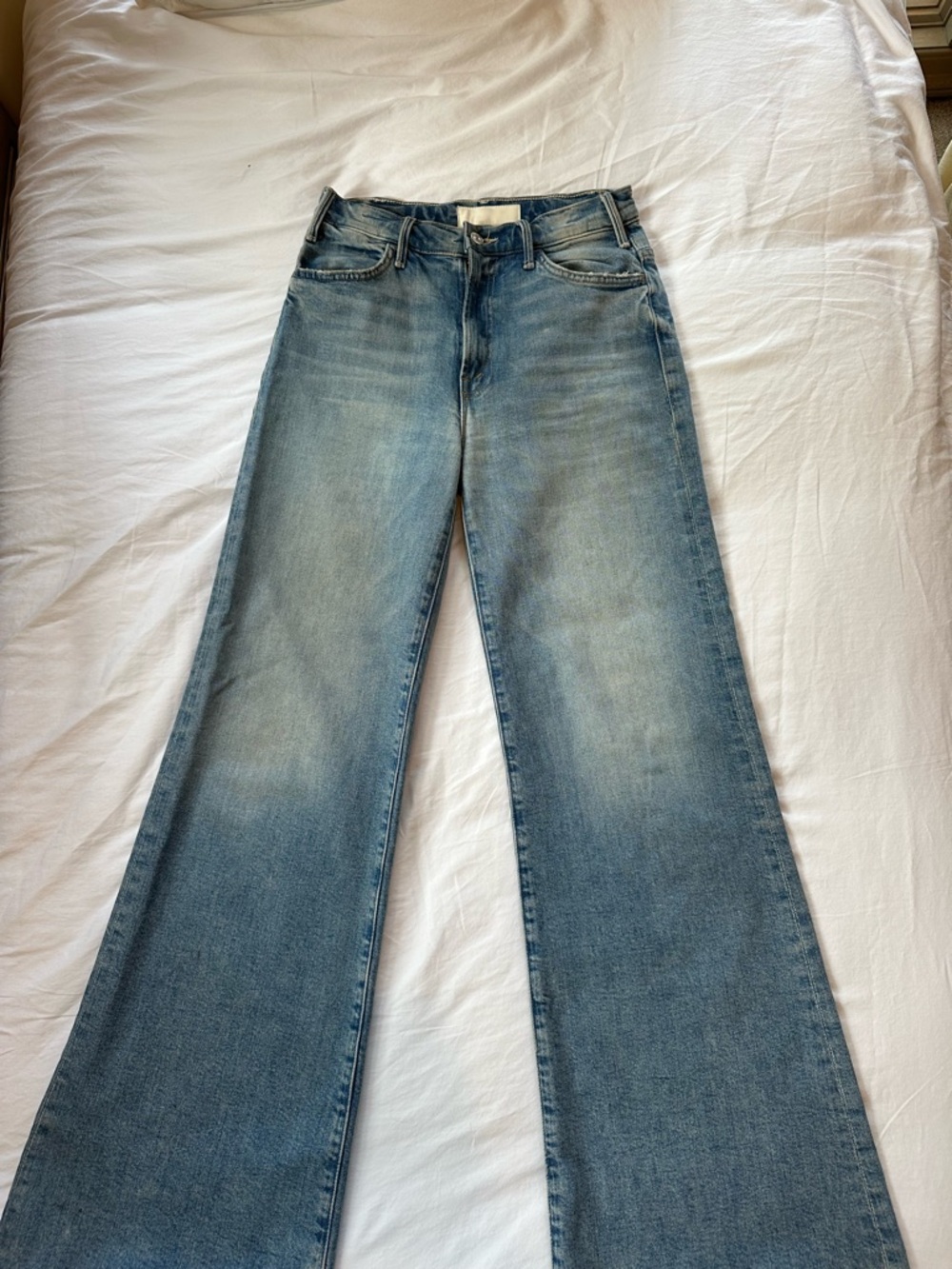 MOTHER The Hustler Roller Fray Jeans
